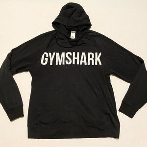 Gymshark Womens Hoodie Black Size XXL